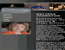 Tablet Screenshot of melissa-johnston.com
